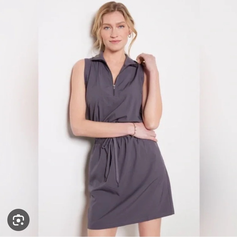 Evereve Sleeveless Gray Dress